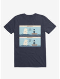Moby Dick Moby Nice Navy Blue T-Shirt