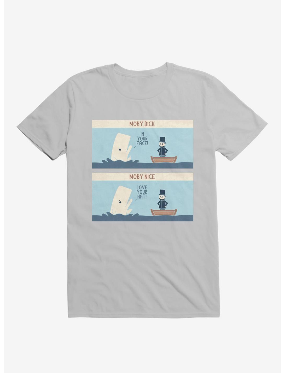 Moby Dick Moby Nice Ice Grey T-Shirt