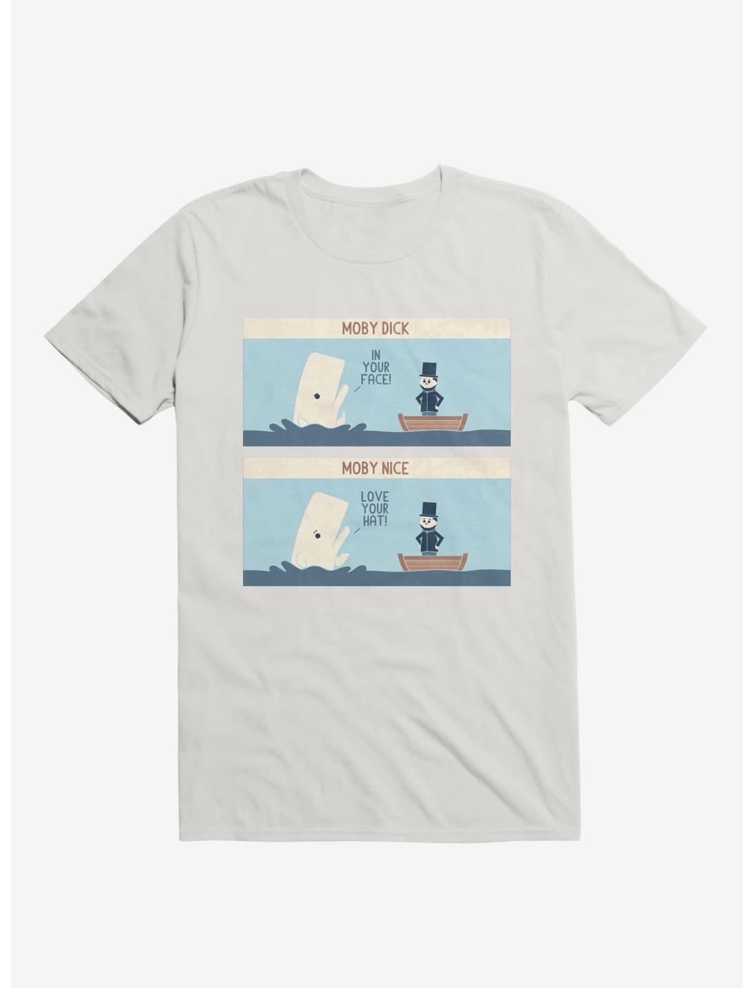 Moby Dick Moby Nice White T-Shirt