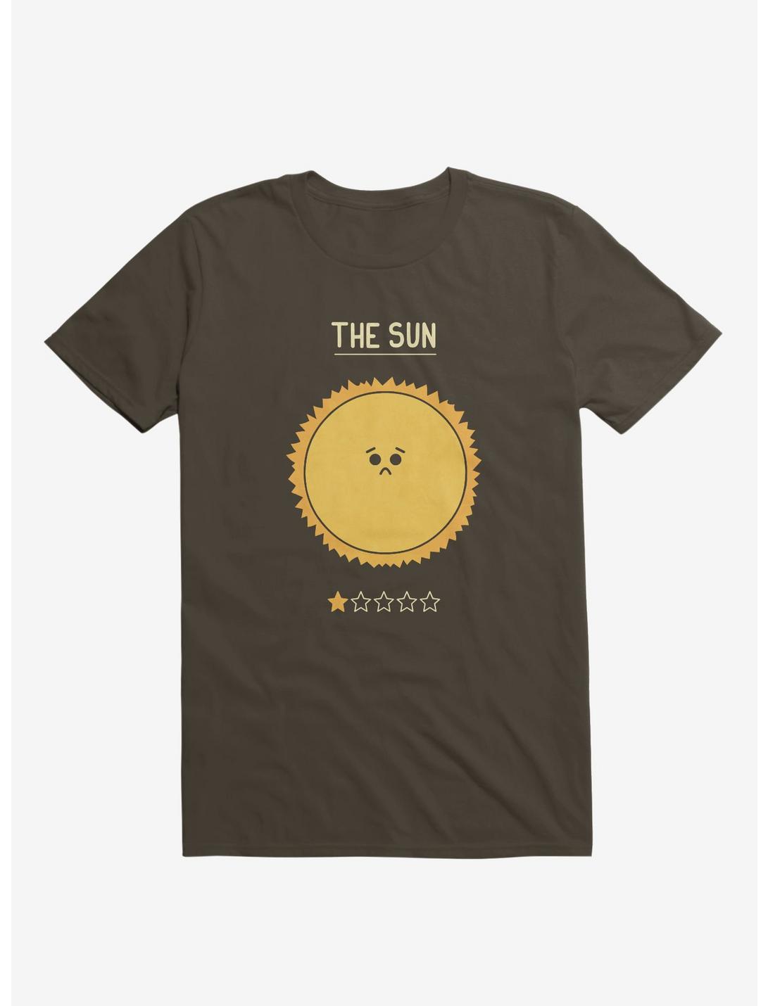 The Sun One Star Rating Brown T-Shirt