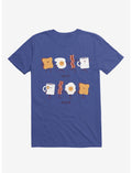 Opposites Breakfast Breakslow Royal Blue T-Shirt