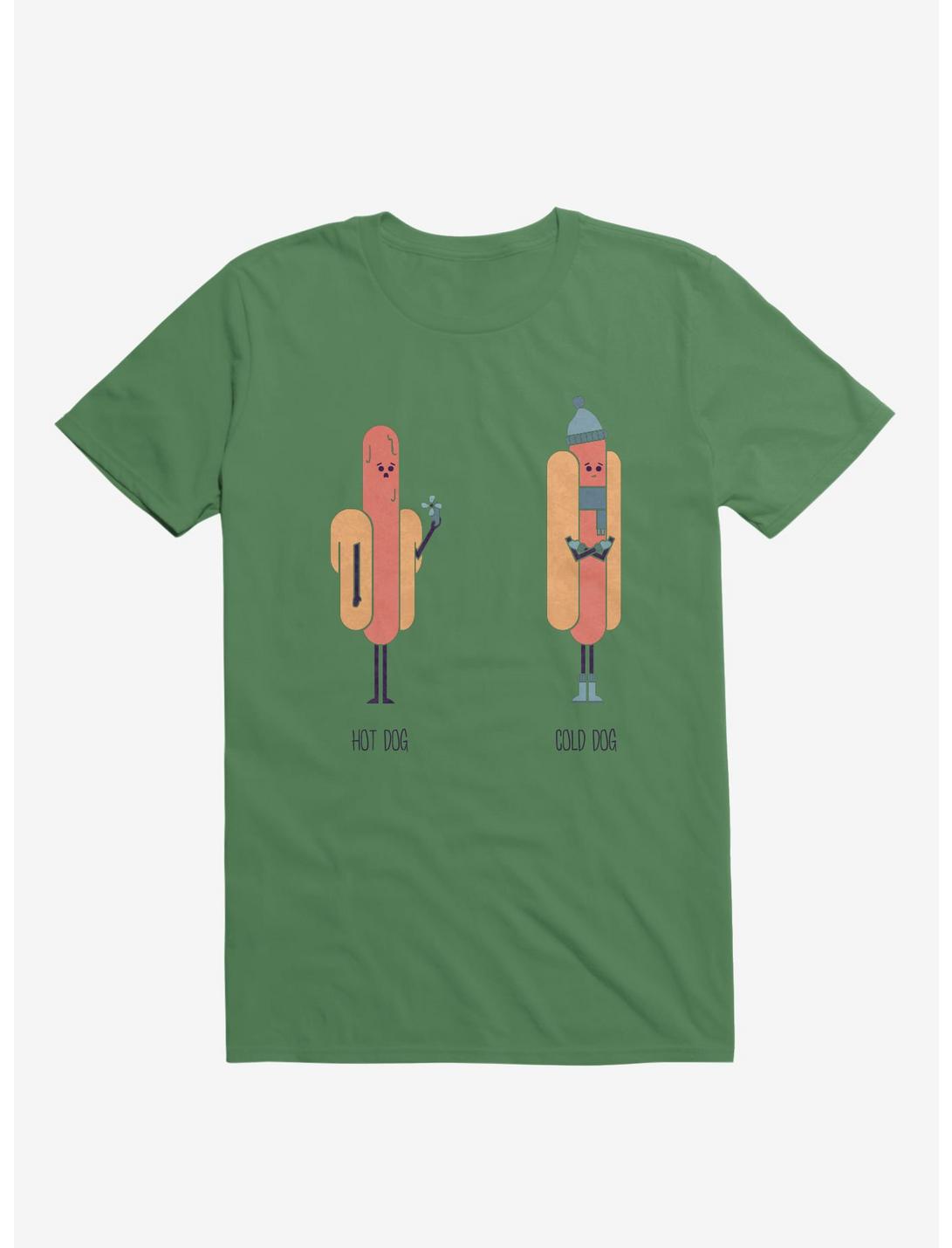 Opposites Hot Dog Cold Dog T-Shirt