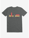 Opposites Ketchup Ketchdown Charcoal Grey T-Shirt