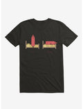 Opposites Ketchup Ketchdown Black T-Shirt