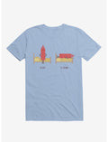 Opposites Ketchup Ketchdown Light Blue T-Shirt