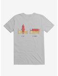 Opposites Ketchup Ketchdown Ice Grey T-Shirt