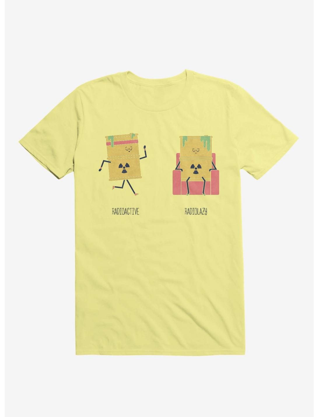 Opposites Radioactive Radiolazy Corn Silk Yellow T-Shirt