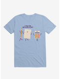 I Told You Math Was Scary Light Blue T-Shirt
