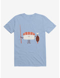 Sushi Catch Of The Day Light Blue T-Shirt