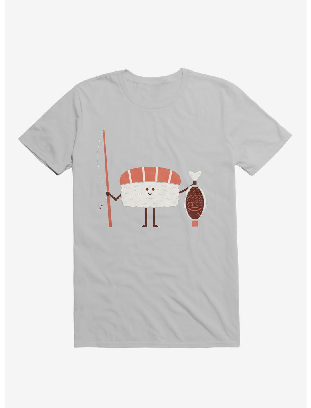 Sushi Catch Of The Day Ice Grey T-Shirt