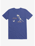 Chicken I Used To Be Bad... Royal Blue T-Shirt