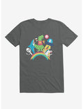 FTW Rainbow Party Charcoal Grey T-Shirt