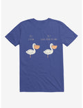 Know Your Birds A Pelican Or A Goose Royal Blue T-Shirt