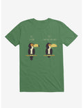 Know Your Birds A Toucan Or Bird With Taco Irish Green T-Shirt