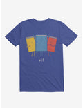 #Lit Books Royal Blue T-Shirt