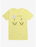 Mind Blown... Dandelion Corn Silk Yellow T-Shirt