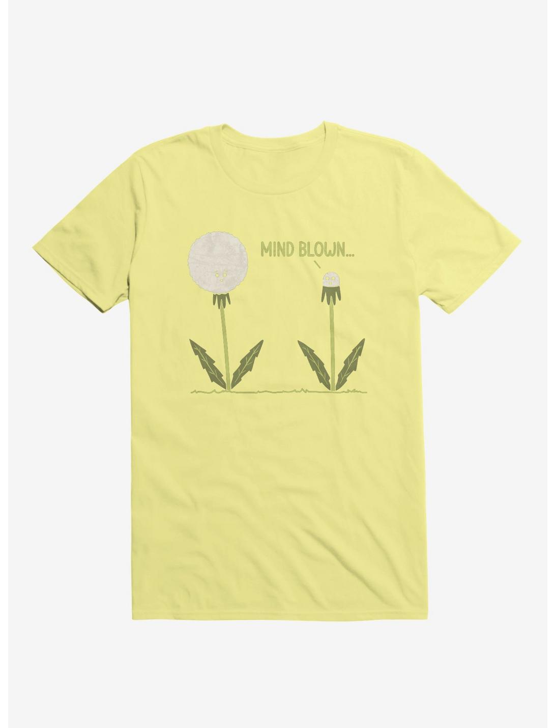 Mind Blown... Dandelion Corn Silk Yellow T-Shirt