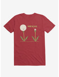 Mind Blown... Dandelion Red T-Shirt