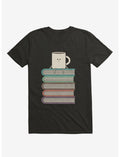 Top Of The World Cup On Books Black T-Shirt