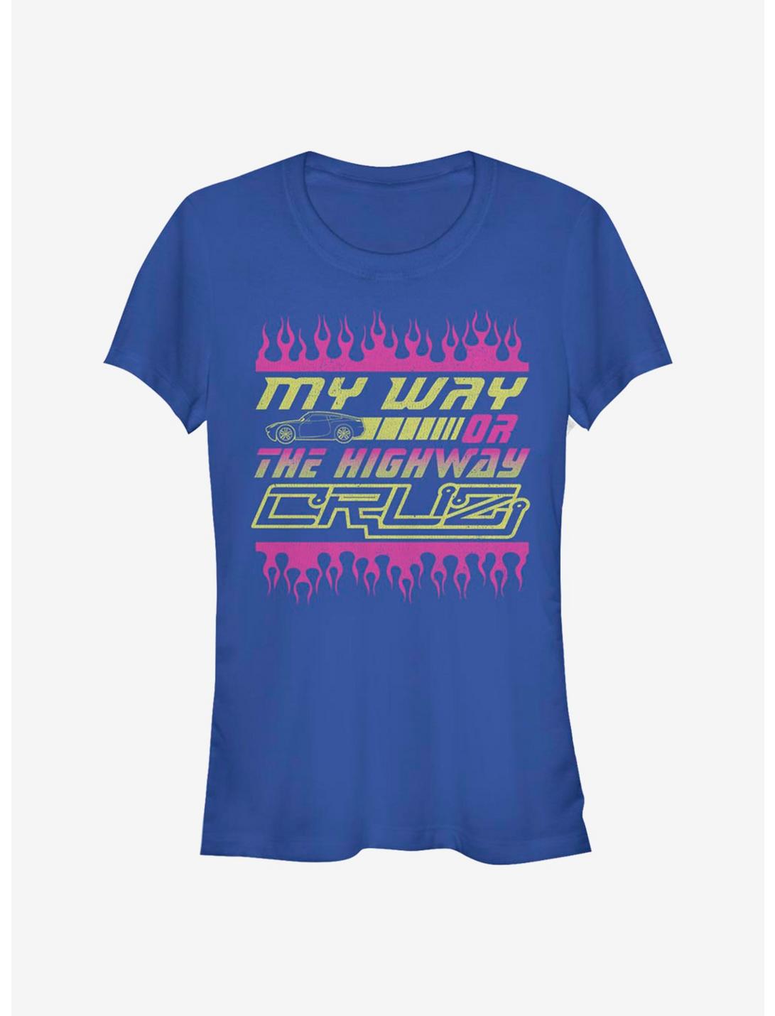 Disney Pixar Cars My Way or Highway Girls T-Shirt