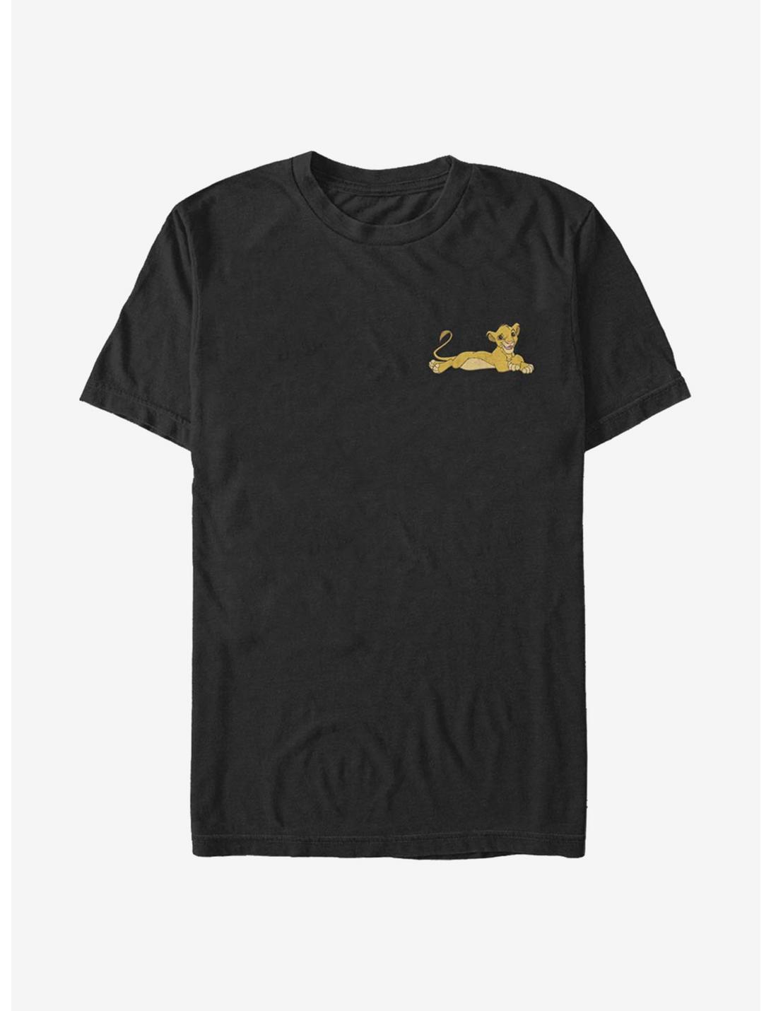 Disney The Lion King Simple Laying Simba T-Shirt