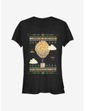 Disney Pixar Up Ugly Holiday Sweater Girls T-Shirt