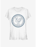 Disney Moana Hei Hei Badge Girls T-Shirt