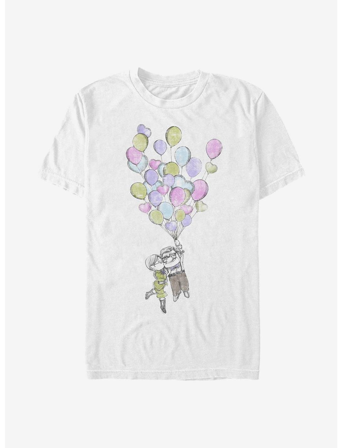 Disney Pixar Up Ellie & Carl Love Is In The Air T-Shirt
