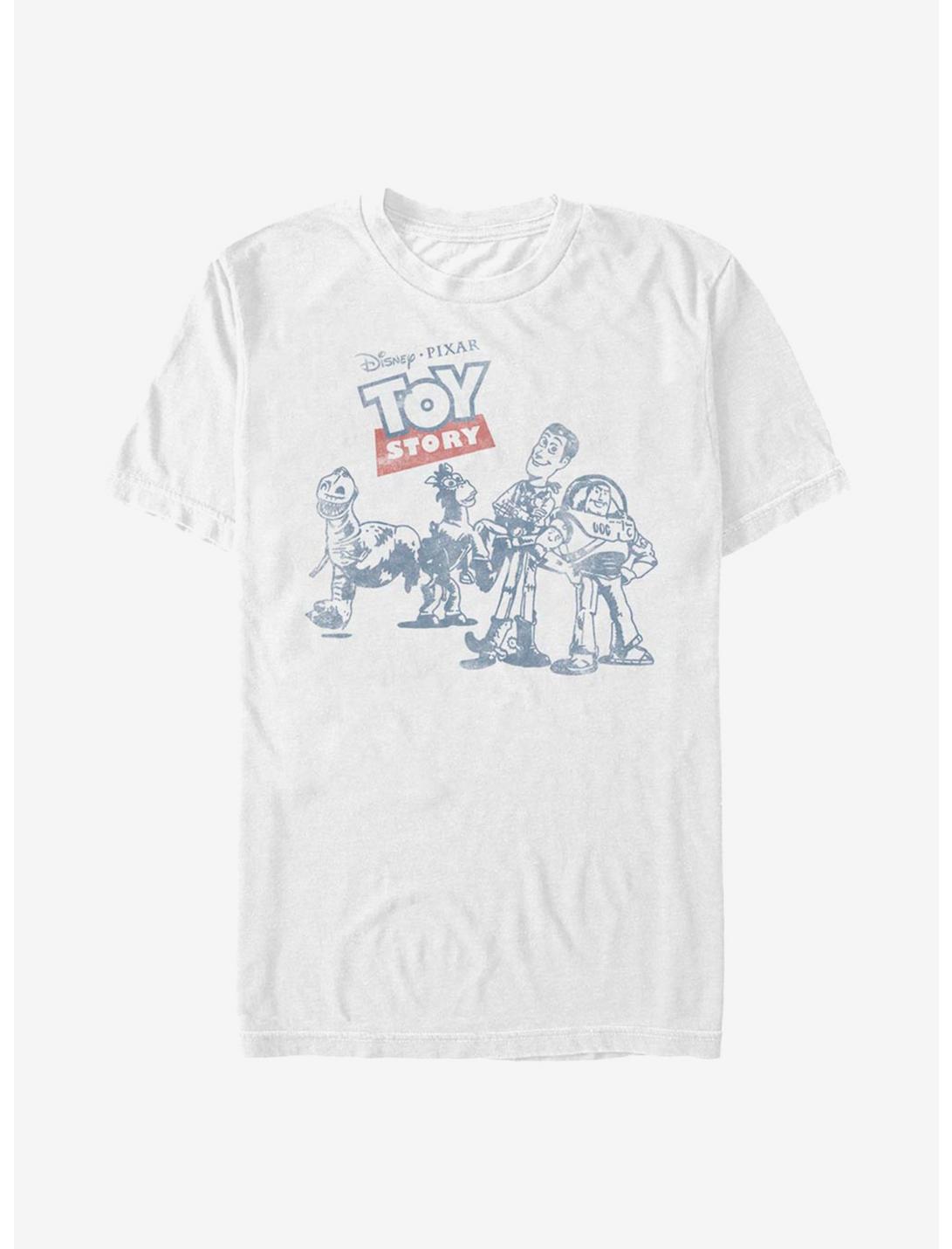 Disney Pixar Toy Story Vintage Comic T-Shirt