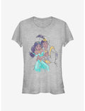 Disney Aladdin Jasmine And Ali Girls T-Shirt