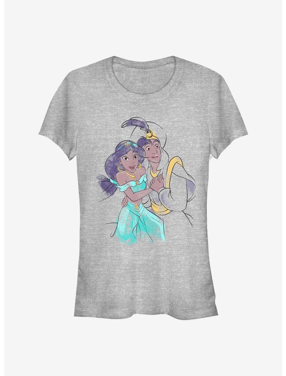 Disney Aladdin Jasmine And Ali Girls T-Shirt