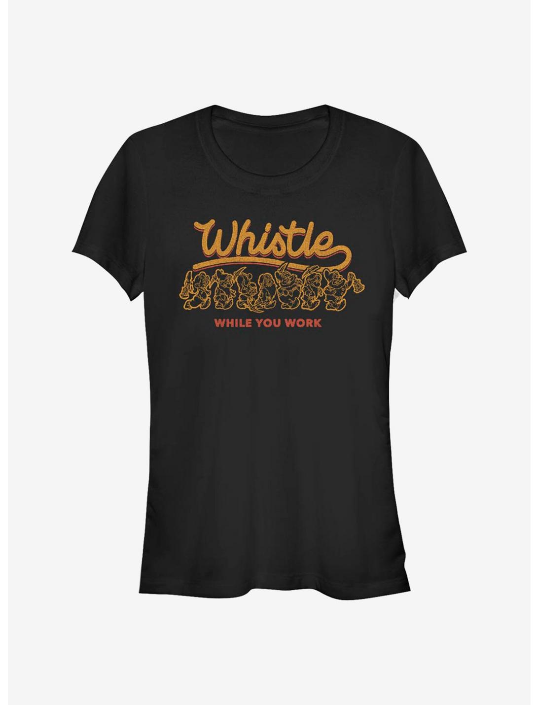 Disney Snow White And The Seven Dwarfs Just Whistle Girls T-Shirt