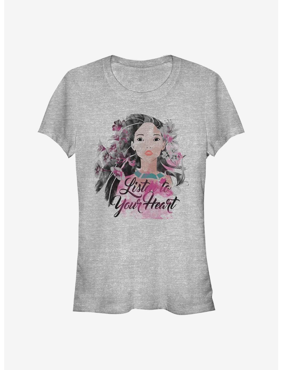 Disney Pocahontas Listen To Your Heart Girls T-Shirt