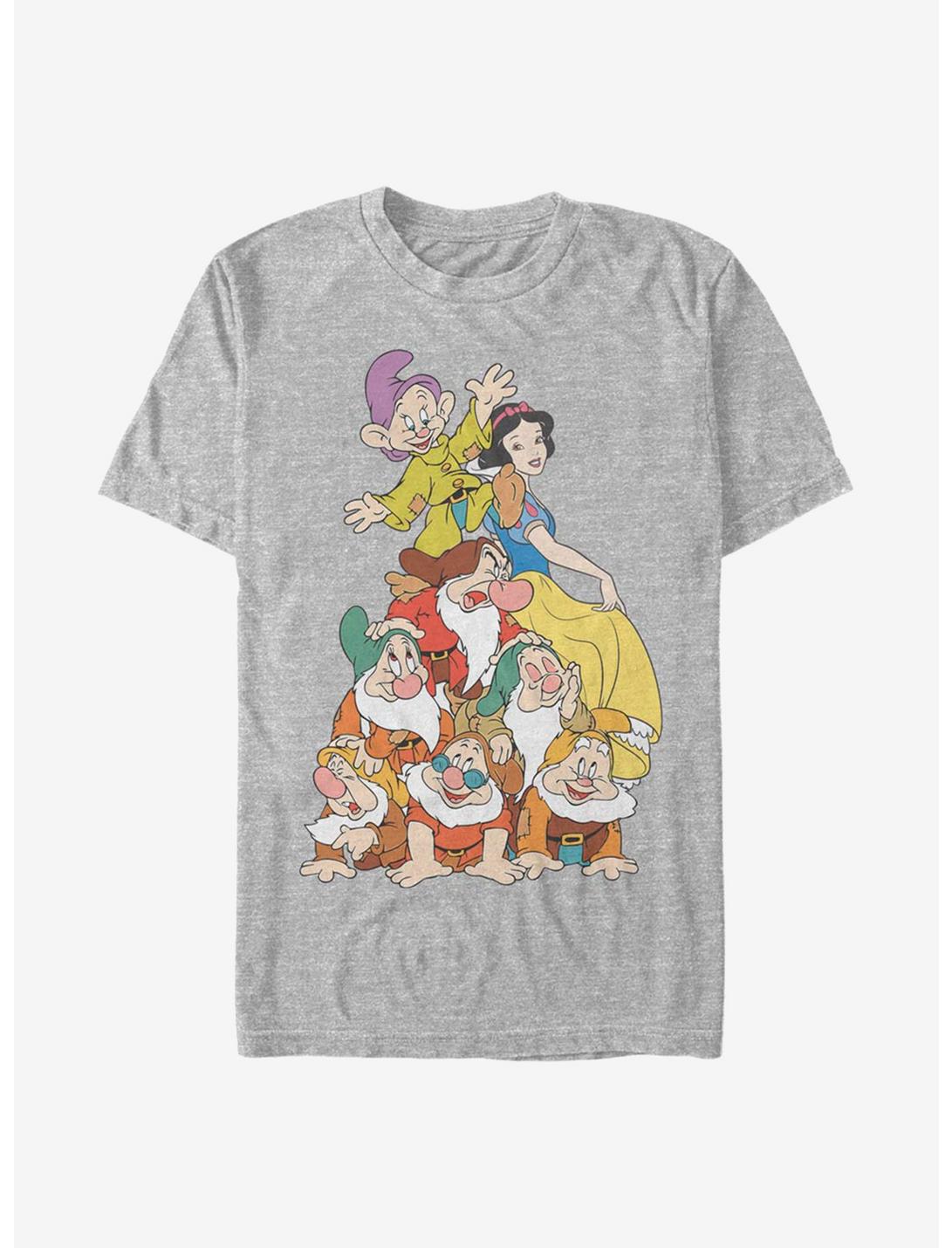 Disney Snow White And The Seven Dwarfs Squad Dwarf Stack T-Shirt