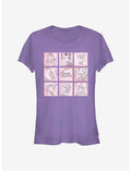 Disney Beauty And The Beast Sketches Girls T-Shirt