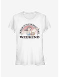 Disney Beauty And The Beast Weekend Belle Girls T-Shirt