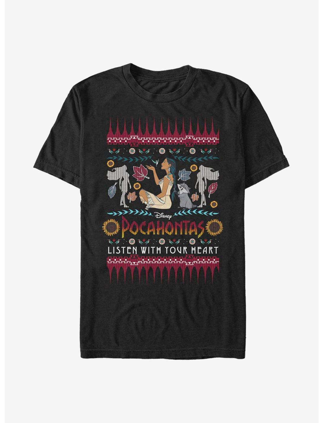 Disney Pocahontas Ugly Holiday Sweater T-Shirt