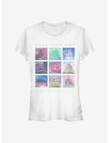 Disney Princess Castles In Disney Princess Movies Girls T-Shirt