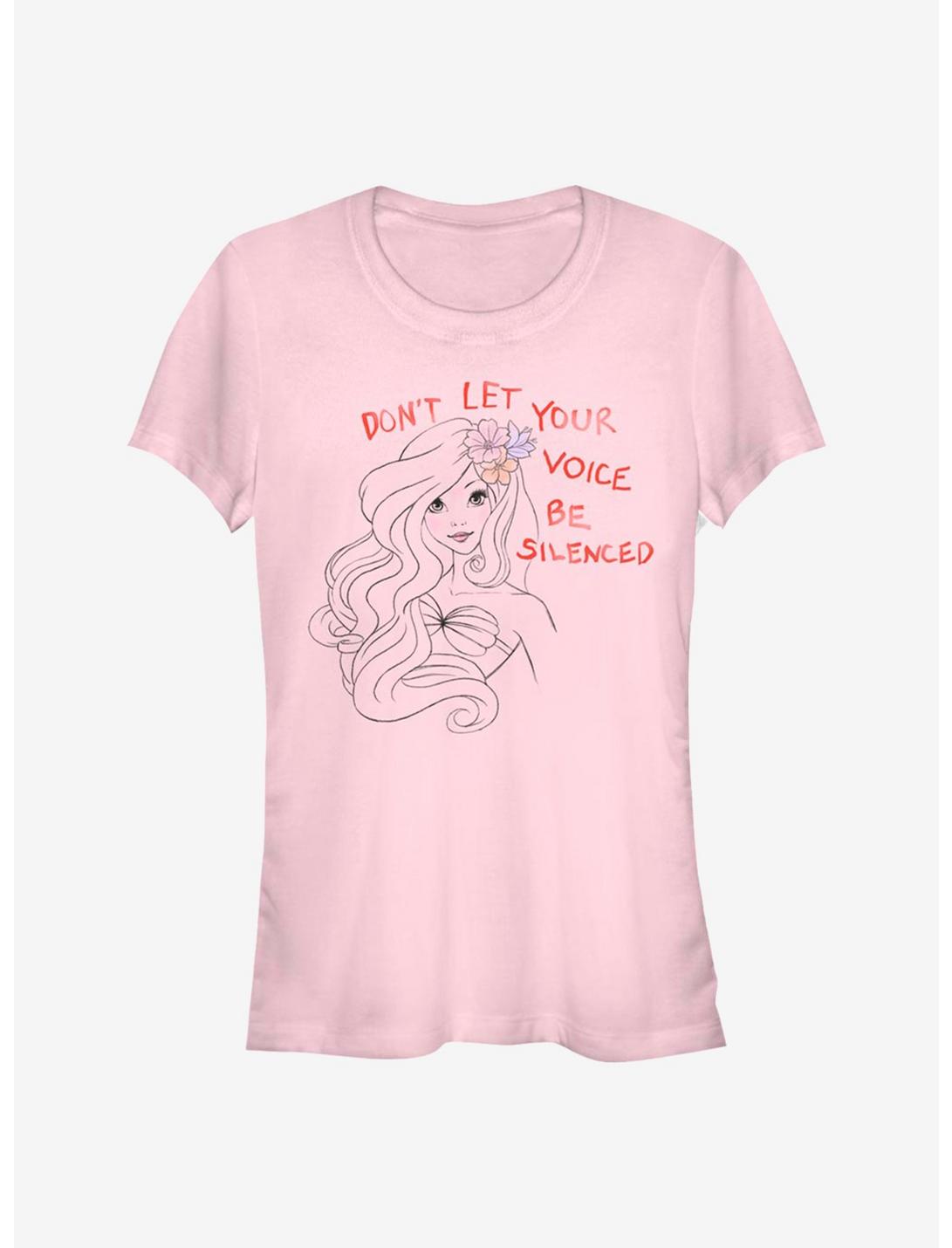 Disney The Little Mermaid Don't Be Silenced Girls T-Shirt