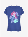 Disney The Little Mermaid Under The Sea Ariel Girls T-Shirt