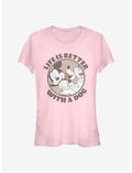 Disney Mickey Mouse Dog Life Girls T-Shirt