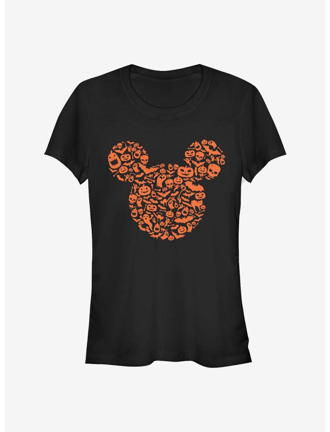 Disney Mickey Mouse Mouse Ears Halloween Icons Girls T-Shirt