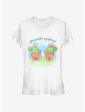 Disney Mickey Mouse Prickly Couple Girls T-Shirt