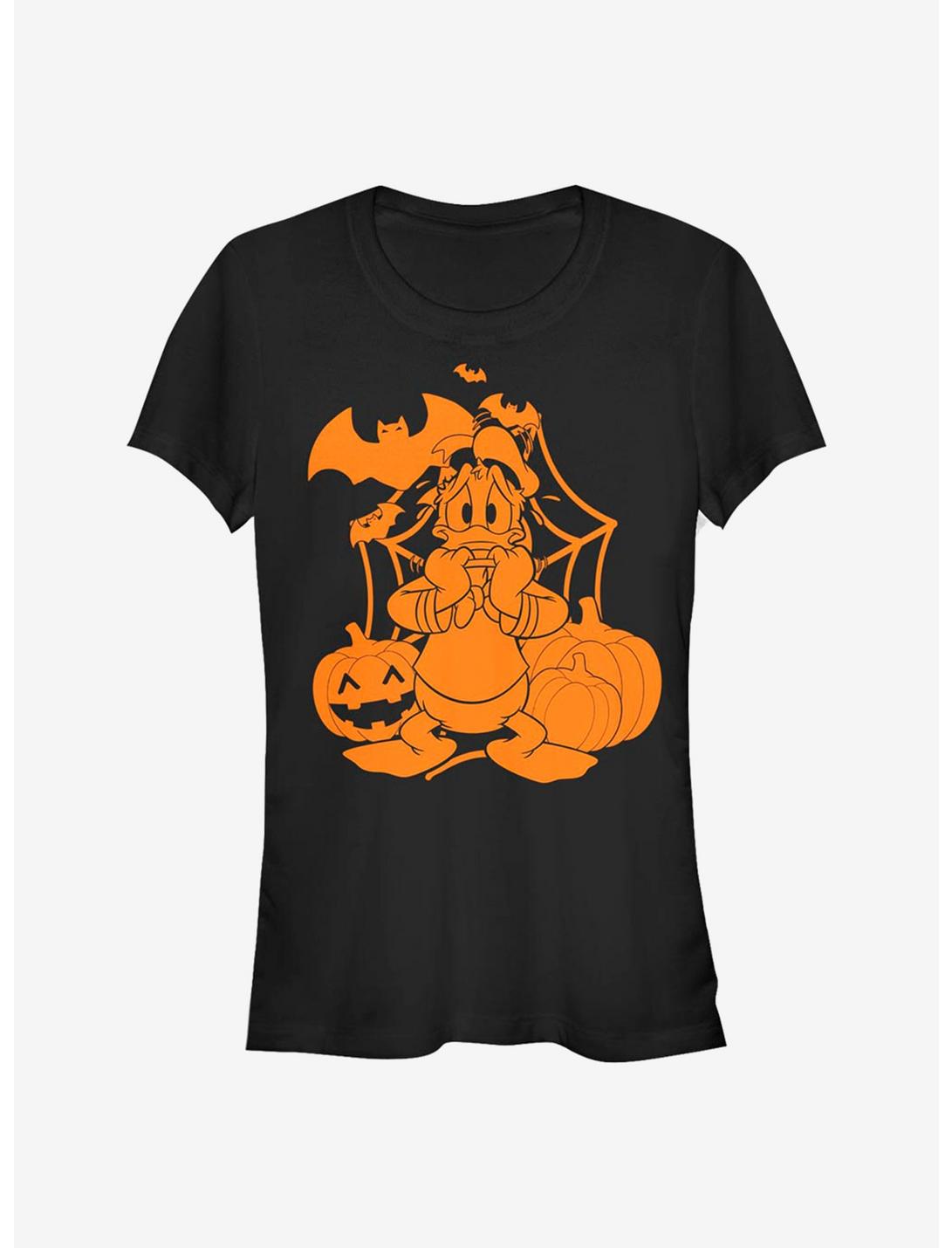 Disney Donald Duck Web Scare Girls T-Shirt
