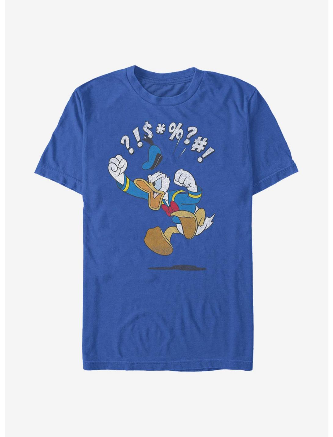 Disney Donald Duck Angry Donald Jump T-Shirt
