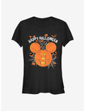 Disney Mickey Mouse Mickey Mouse Jack-O'-Lantern Girls T-Shirt