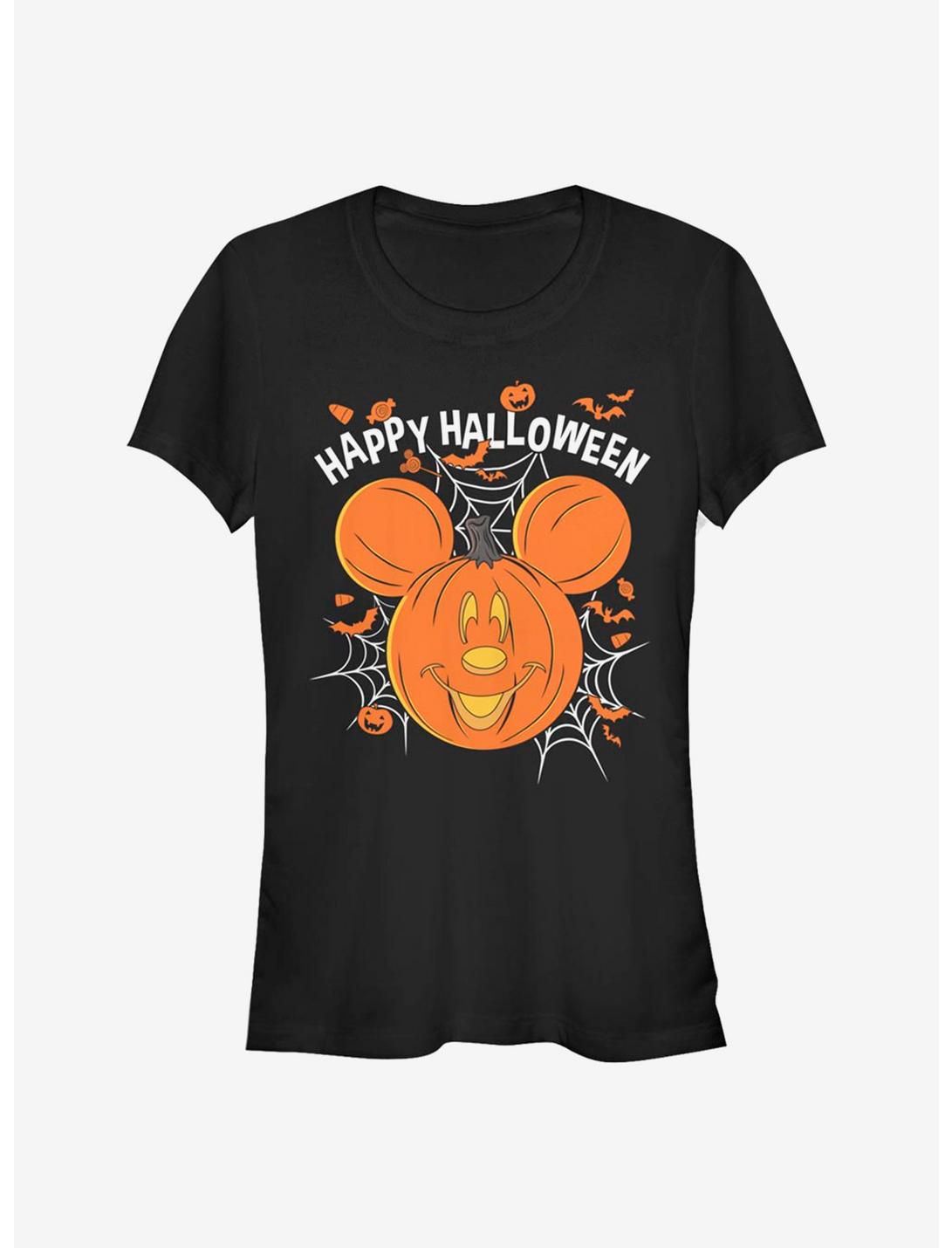 Disney Mickey Mouse Mickey Mouse Jack-O'-Lantern Girls T-Shirt