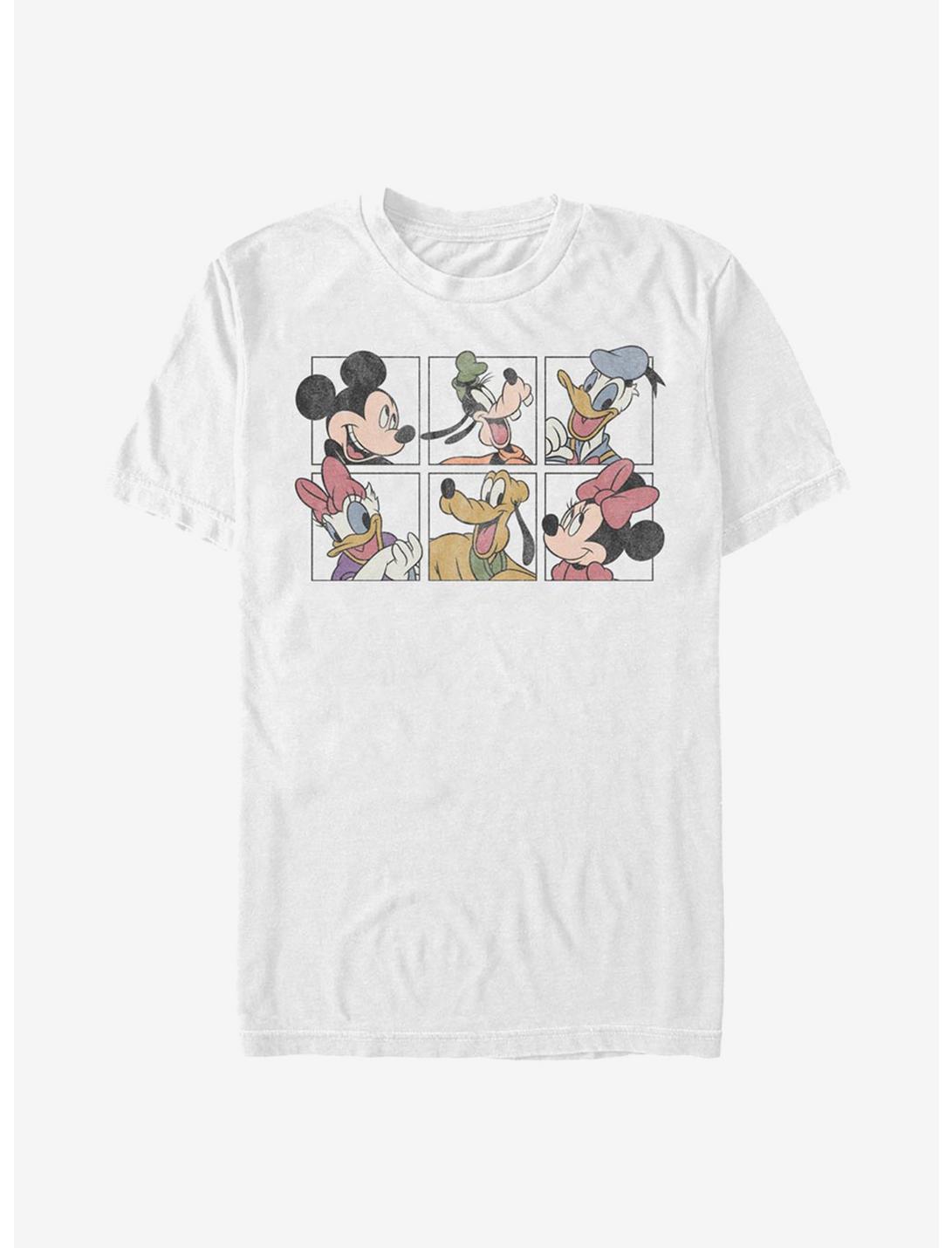 Disney Mickey Mouse Mickey And Friends Grid T-Shirt