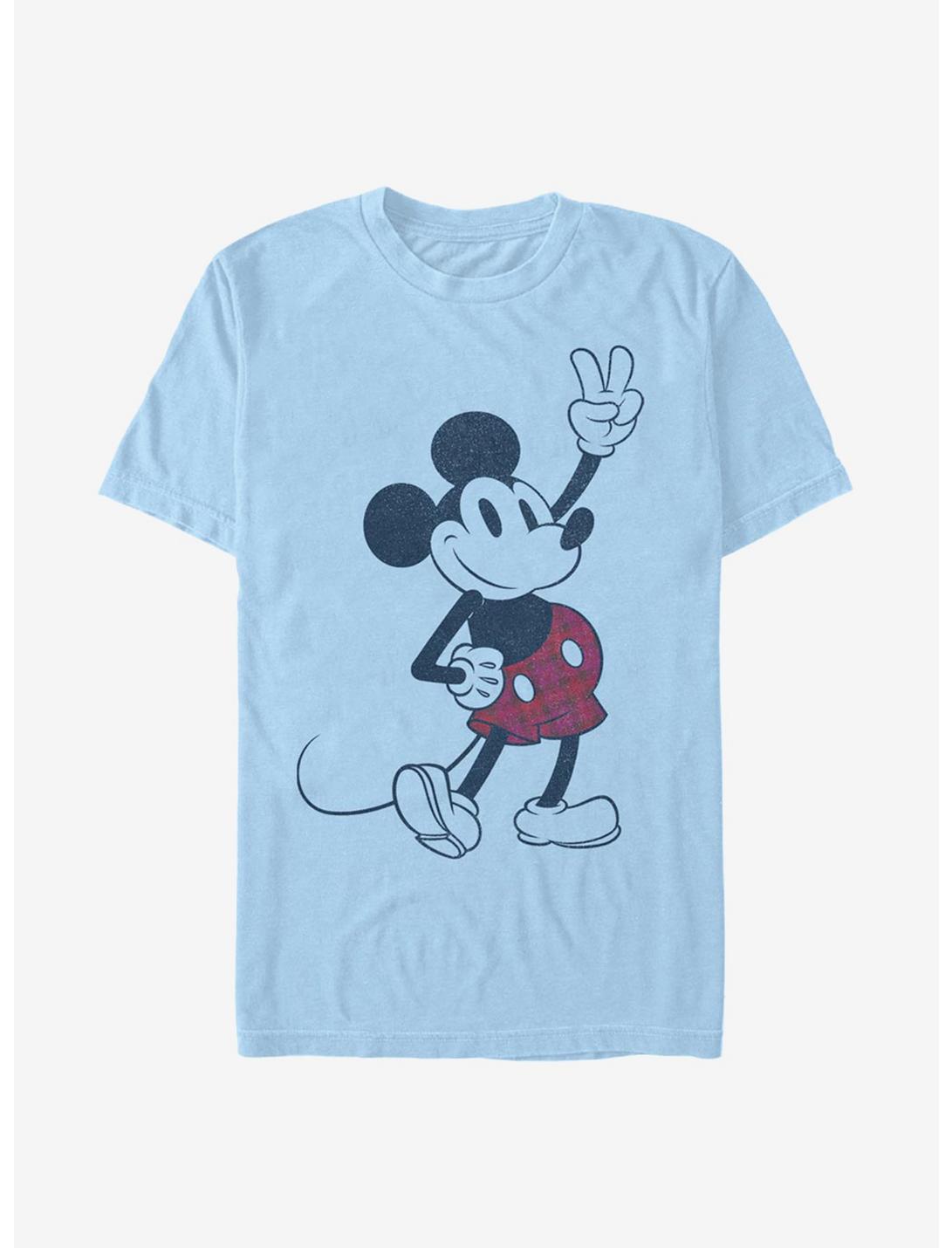 Disney Mickey Mouse Plaid Mickey T-Shirt