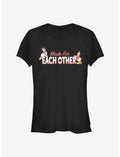 Disney Donald Duck & Daisy Duck Made For Each Other Girls T-Shirt